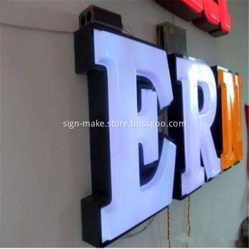 Outdoor Advertising Vacuum Formed Signs Products